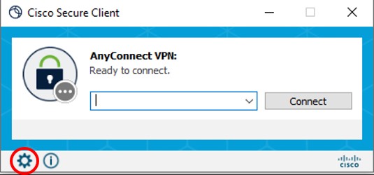 Prompt box for cog setting